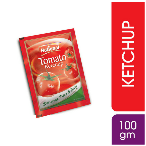 NATIONAL 30G TOMATO KETCHUP 6PCS/SACHETS  